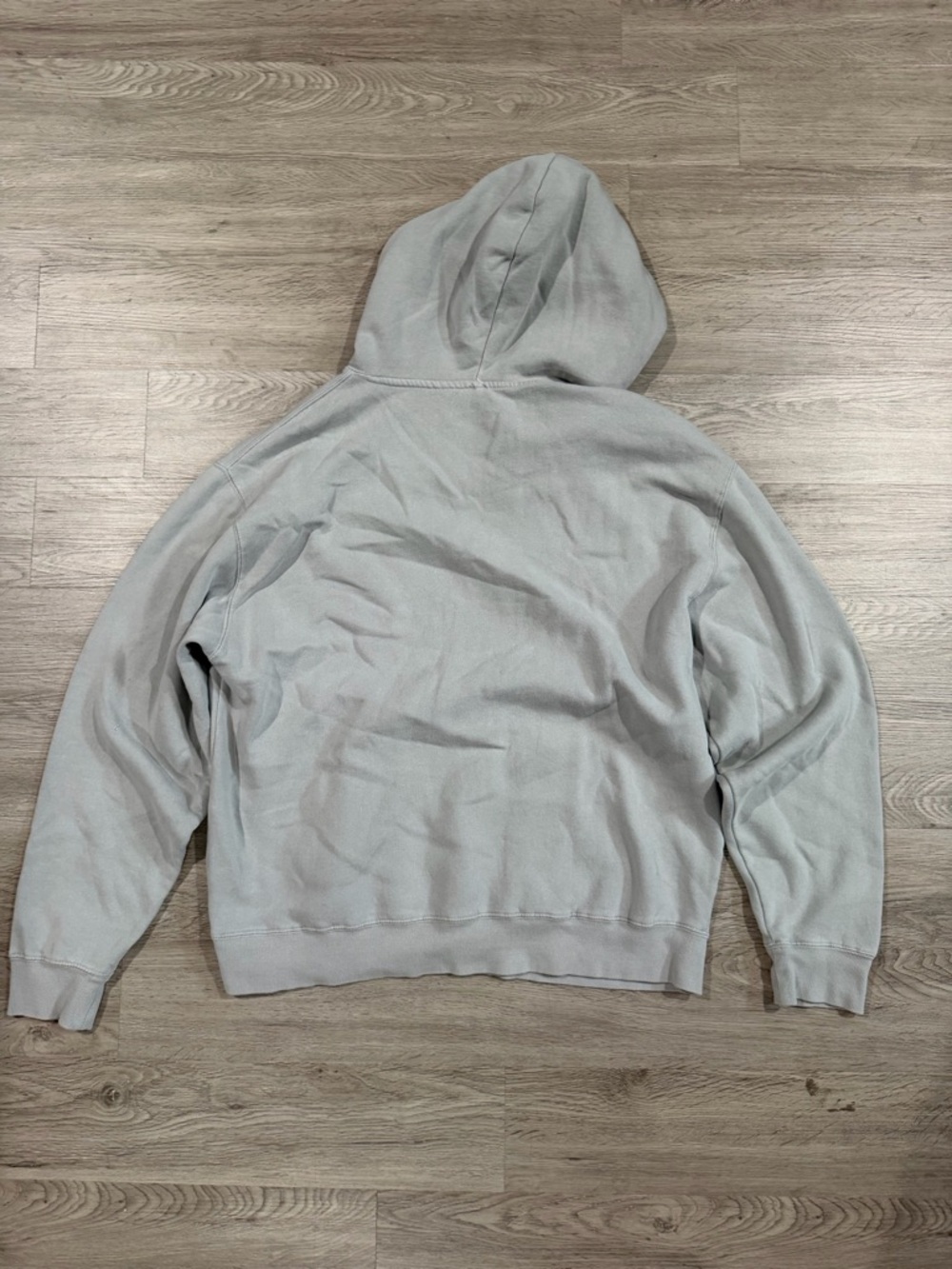 Taylor Swift Midnights Graphic Hoodie Light Gray Draw The Cat Eye Sweatshirt L - Picture 4 of 5